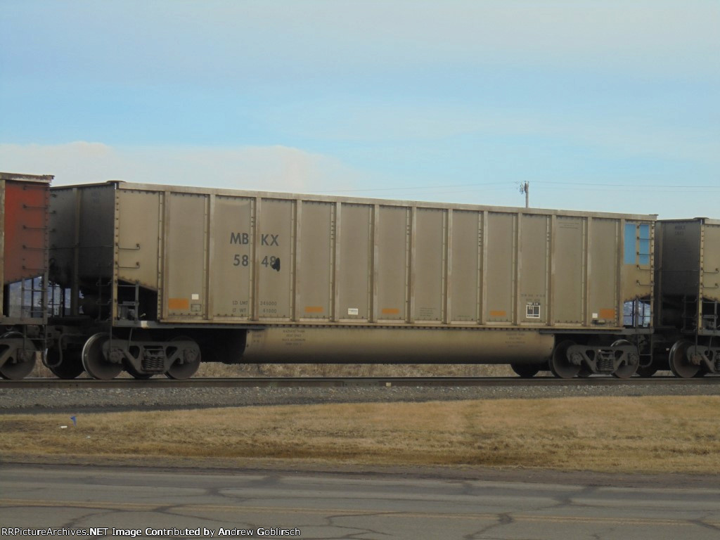 MBKX 5848 empty Hopper